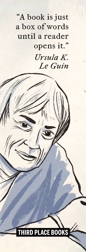 Ursula K. Le Guin bookmark